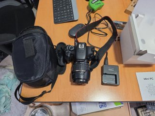Canon EOS 600D Cámara DSLR Negra
