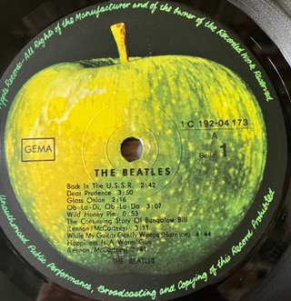 The Beatles - Álbum Blanco 2LPs Germany 1973