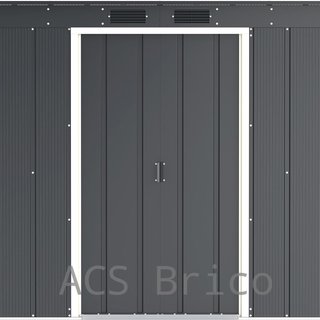 Caseta Metálica Eco Pent Roof 113x176x203 cm - Duramax
