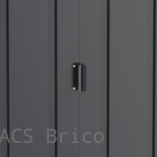Caseta Metálica Eco Pent Roof 113x176x203 cm - Duramax