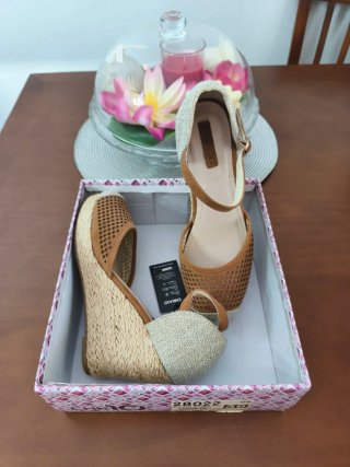 Esparteñas Chika10 Beige/Marrón Nuevas