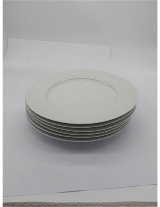Amazon Basics platos llanos - 6 Unidad - 26.7 cm