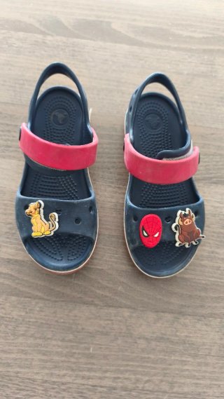 Sandalias Crocs Niños Spiderman y El Rey León
