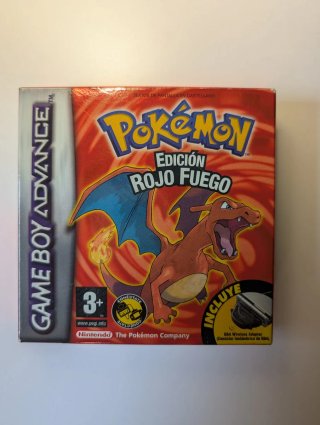 Pokémon Rojo Fuego GBA (Edición Española)