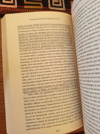 Historia Social de la Literatura y el Arte I y II