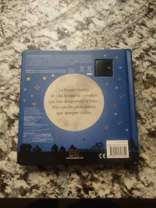 Buenas noches Luna. Libro para niños, con ilumina