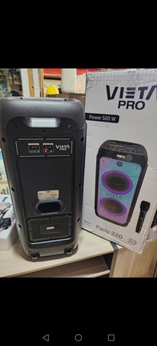 Altavoz Vieta Pro Party 220 500W Karaoke