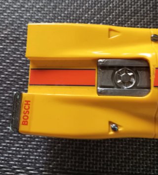 Coche Scalextric Porsche Amarillo