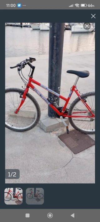 Bicicleta Globe Trotter 26 roja