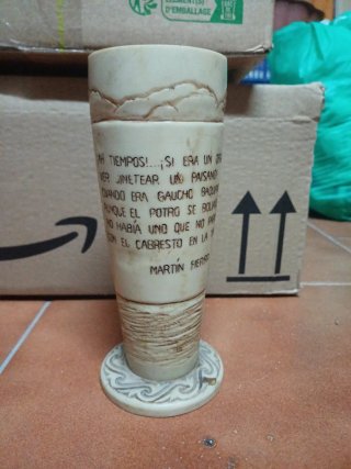 Vaso Resina Martín Fierro