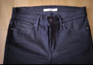 Pantalón Levis Mujer Negro