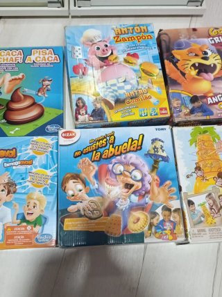 Pack 6 Juegos de Mesa Infantiles