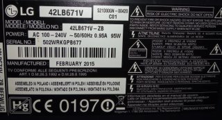Smart TV LG 42LB671V