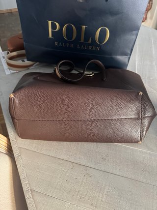 Bolso piel Marrón Ralph Lauren