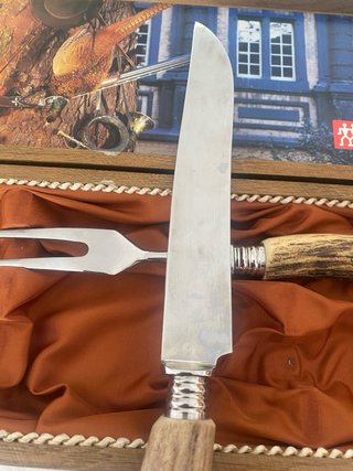 Juego Trinchar Zwilling J.A. Henckels Antiguo