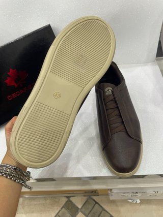Scarpe uomo Decarsdz marroni taglia 43