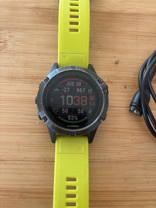 Garmin Fenix 5 Smartwatch Giallo