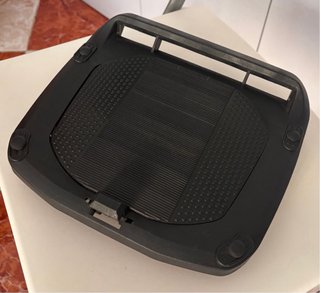 Baúl SHAD SH37 Negro/Plata