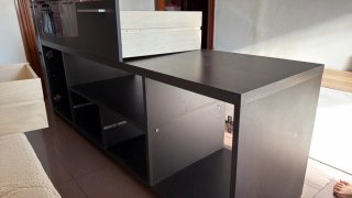 Mueble TV negro