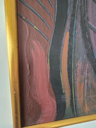 Oleo Antonio Villatoro 94x104cm