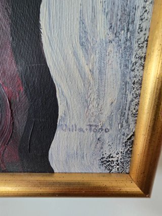 Oleo Antonio Villatoro 94x104cm