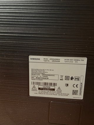 Televisor Samsung 32 Negro