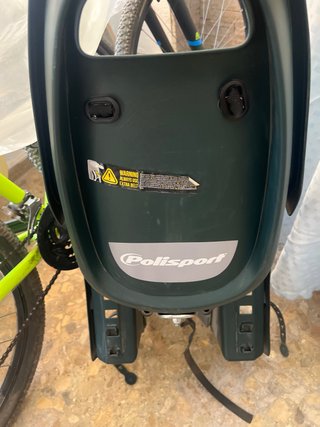 Silla bici niño