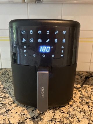 Cecofry 6000 Full Freidora Aire Negra