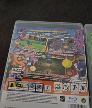 Confezione 3 giochi PS3: SEGA Superstars Tennis, Everybody's Golf World Tour