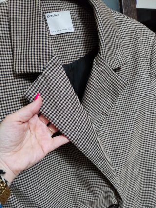 Blazer Bershka oversize talla S