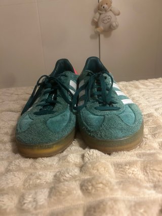 Adidas Gazelle Verde y Rosa Talla 40