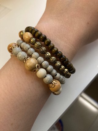 Set di 4 Braccialetti Boho Albero della Vita