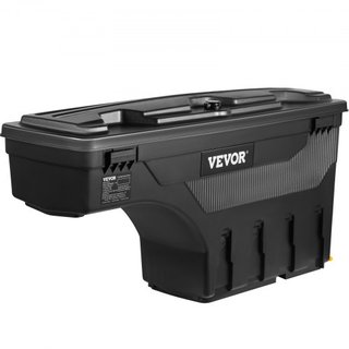 Caja de Almacenamiento para Cama de Camión, Tapa Cerrable, Caja de Herramientas de ABS Impermeable para Rueda de 6.6 Gal/20 L, Compatible con Chevrolet Silverado 1500 GMC Sierra 1500 2019-2020, La...