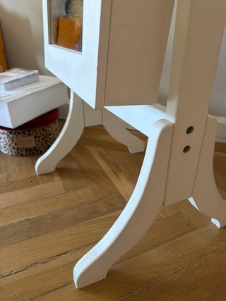 Mueble Joyero Espejo Maison du Monde Blanco