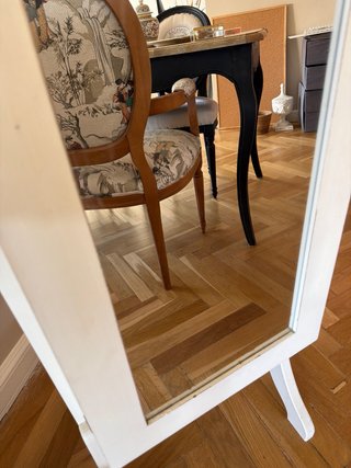 Mueble Joyero Espejo Maison du Monde Blanco