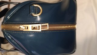 Bolso Bimba y Lola Azul Charol