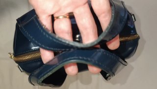 Bolso Bimba y Lola Azul Charol