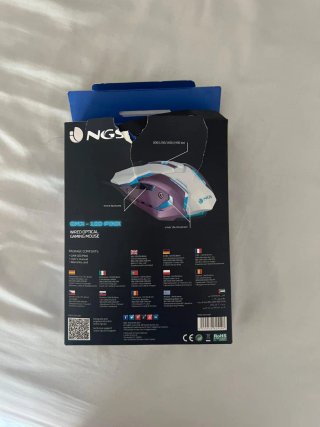 Ratón Gaming NGS GMX-100 Pink