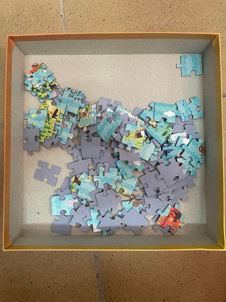 Puzzle Playtive Mapa del Mundo 104 piezas