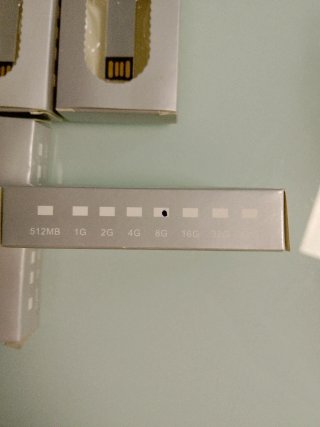 Lote 10 Pendrives 8GB Llave