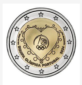 Moneda 2 Euro Portugal 2024. Vendo