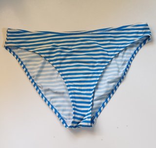 Bikini rayas azul y blanco Talla 42