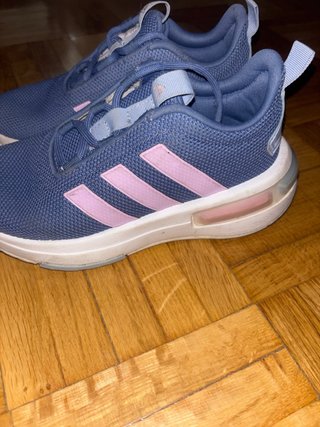 Zapatillas Adidas Azul y Rosa