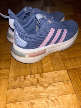 Zapatillas Adidas Azul y Rosa
