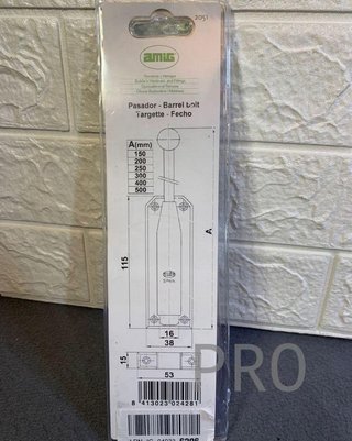 Pasador de Sobreponer para Puertas