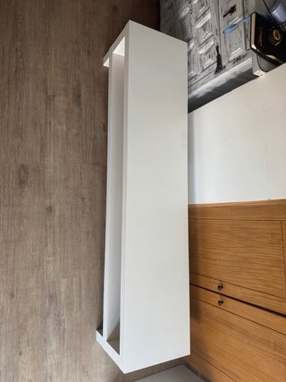 Mueble TV blanco madera