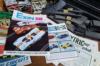 Gran lote Scalextric: pistas, accesorios y coches