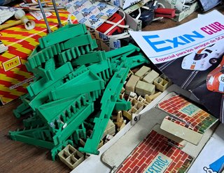Gran lote Scalextric: pistas, accesorios y coches