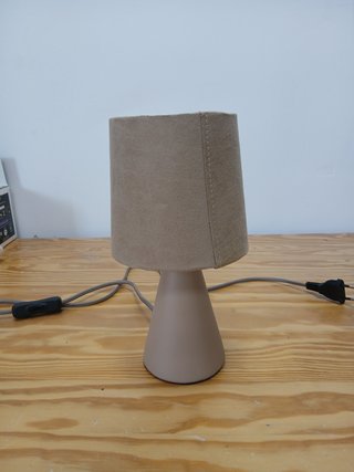 Lámpara mesa cerámica beige Zara Home