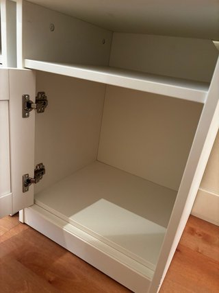 2 Mesitas de Noche IKEA SONGESAND Blancas